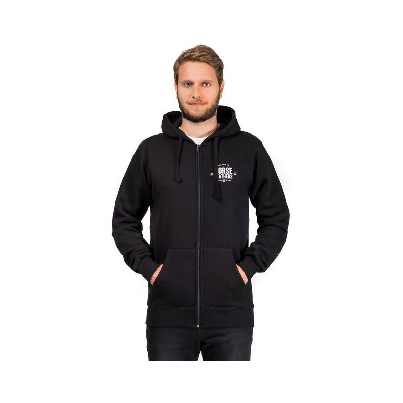 Horsefeathers tribe sweatshirt - černá - XL