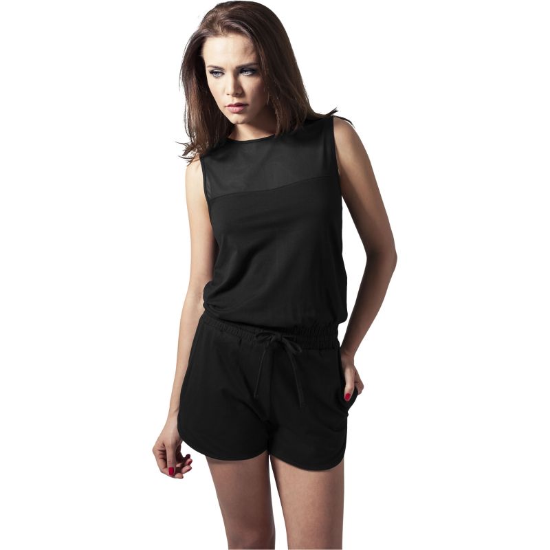 OVERAL URBAN CLASSICS Tech Mesh Hot WMS - černá - M