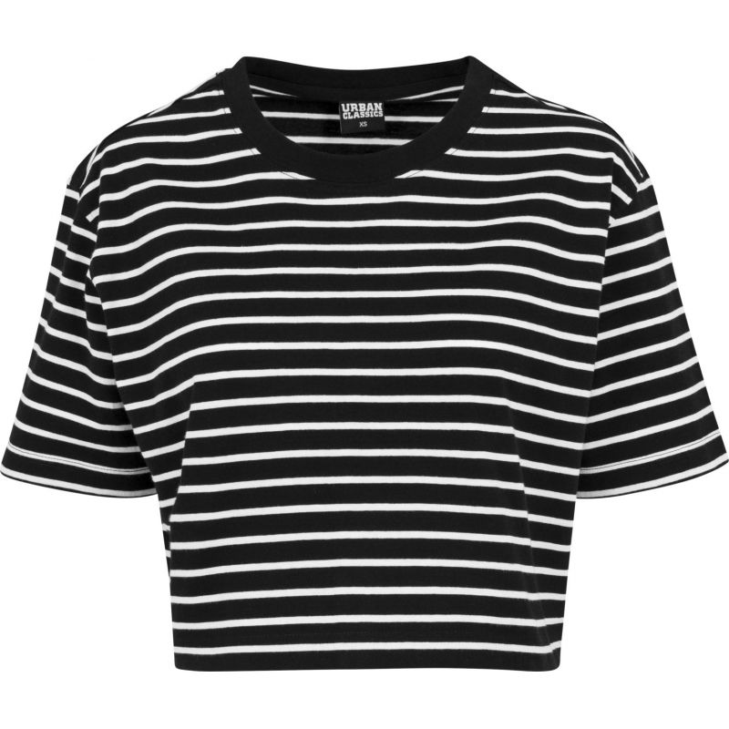 Urban Classics striped - černá - M