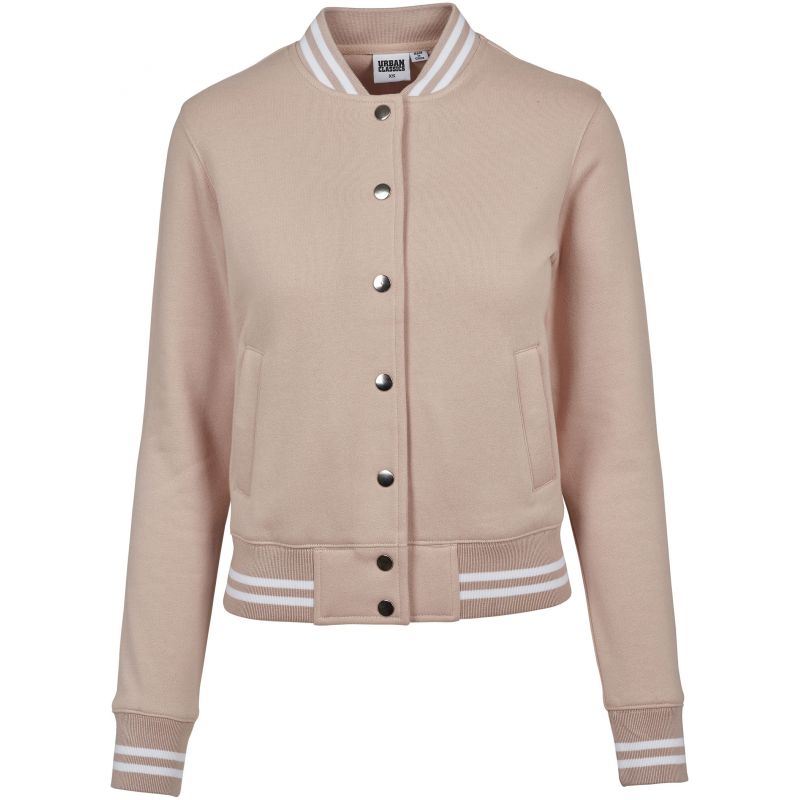 MIKINA URBAN CLASSICS College Sweat WMS - béžová - M