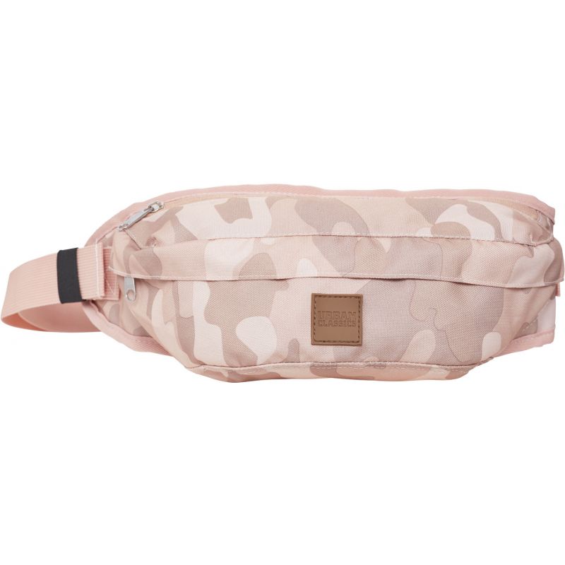 LEDVINKA URBAN CLASSICS Camo Shoulder Ba - růžová