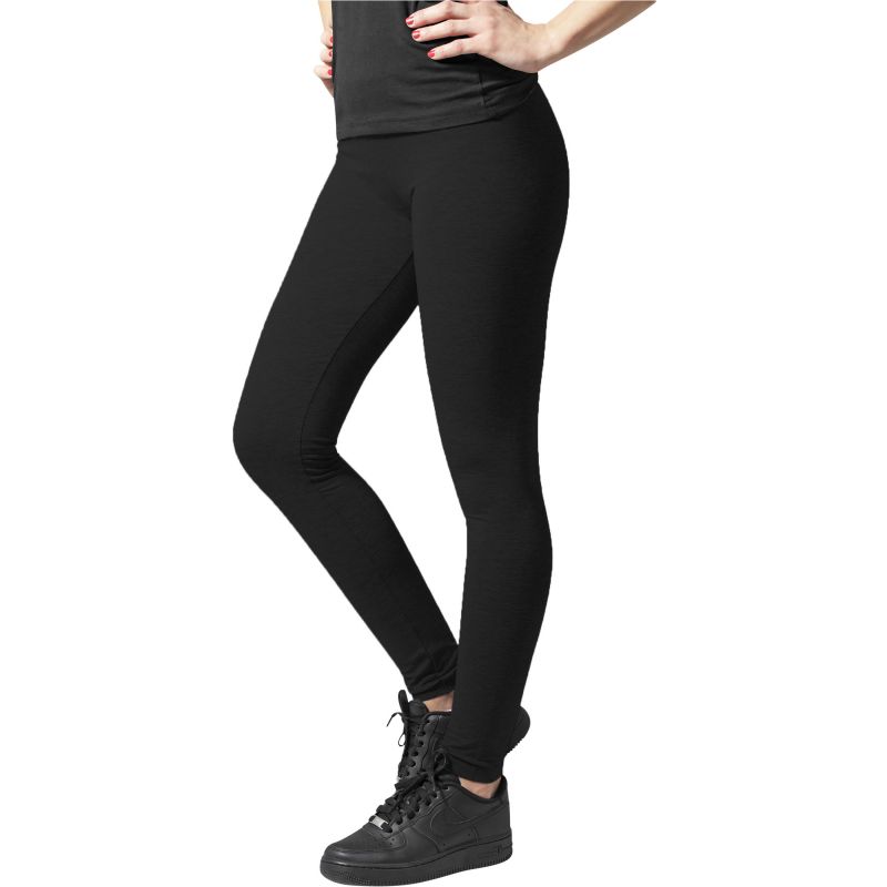 LEGÍNY URBAN CLASSICS Jersey WMS - černá - XS