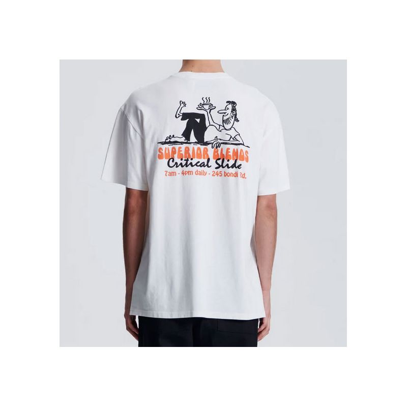 TRIKO THE CRITICAL SLIDE SOCIETY THE BLE - bílá - M