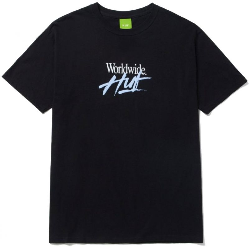 Fotografie TRIKO HUF OS S/S - černá - XL