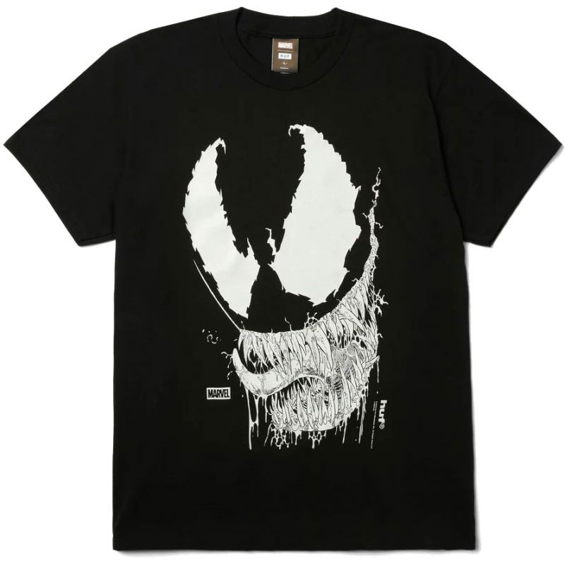 TRIKO HUF x Spider-Man Vile S/S - černá - L