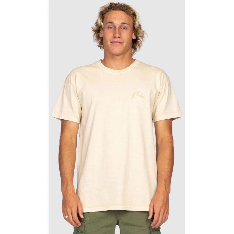 TRIKO RUSTY COMP WASH S/S - bílá - XXL