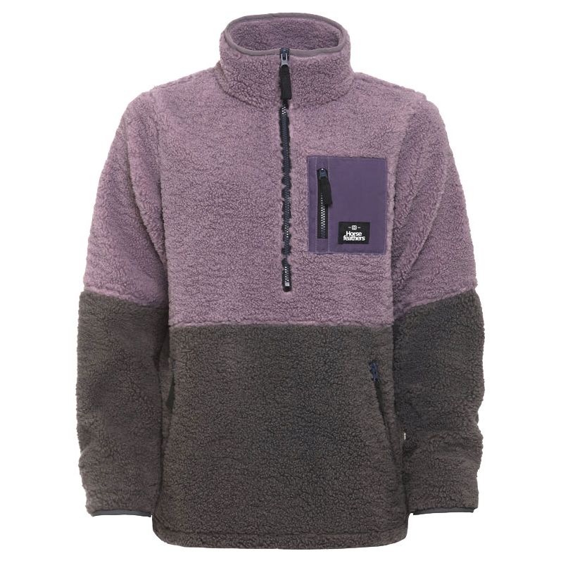 MIKINA HORSEFEATHERS ELVIRA WMS - fialová - L