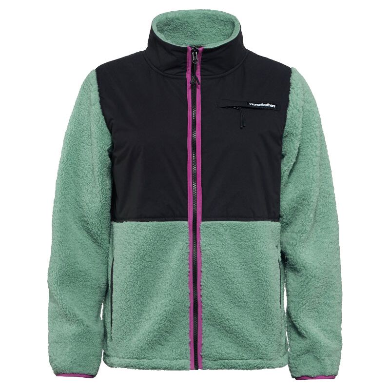 MIKINA HORSEFEATHERS GEMA WMS - zelená - L