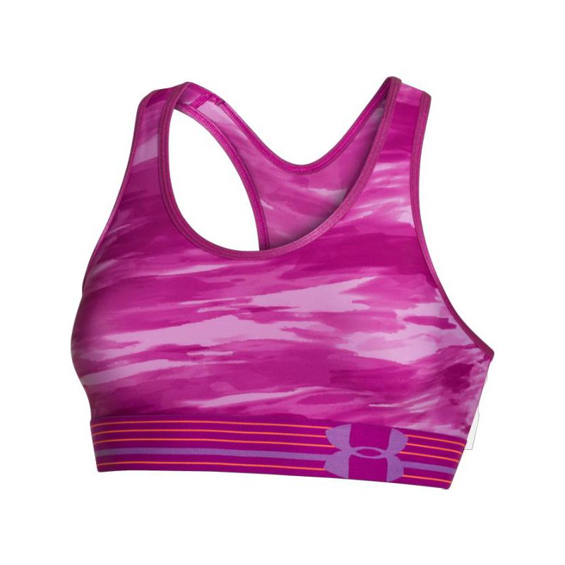 PODPRSENKA UNDER ARMOUR HEATGEAR APLHA P - růžová - S