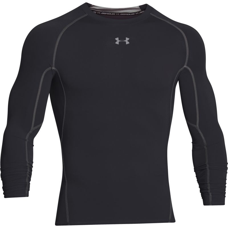 Fotografie TRIKO UNDER ARMOUR ARMOUR HG LS COMP - černá - XL