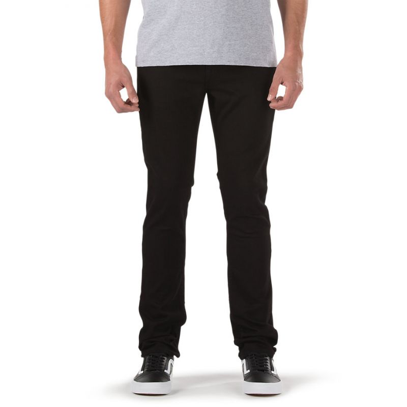 KALHOTY VANS V76 SKINNY - černá - 32/32