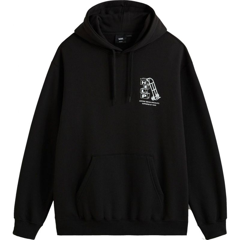 MIKINA VANS Moving Co Pullover - černá - L