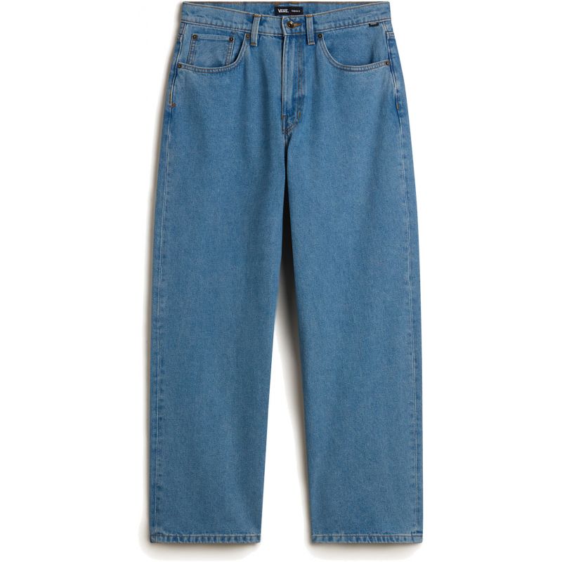 KALHOTY VANS Check-5 Baggy Denim - modrá - 27/30
