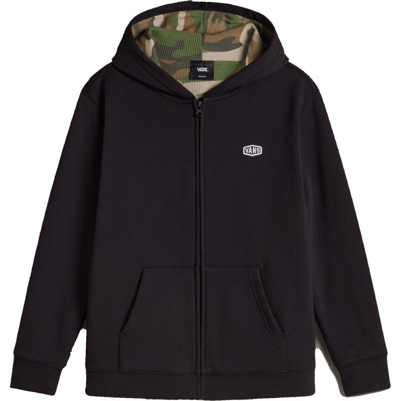 MIKINA VANS Dover Thermal Lined FZ KIDS - černá - L