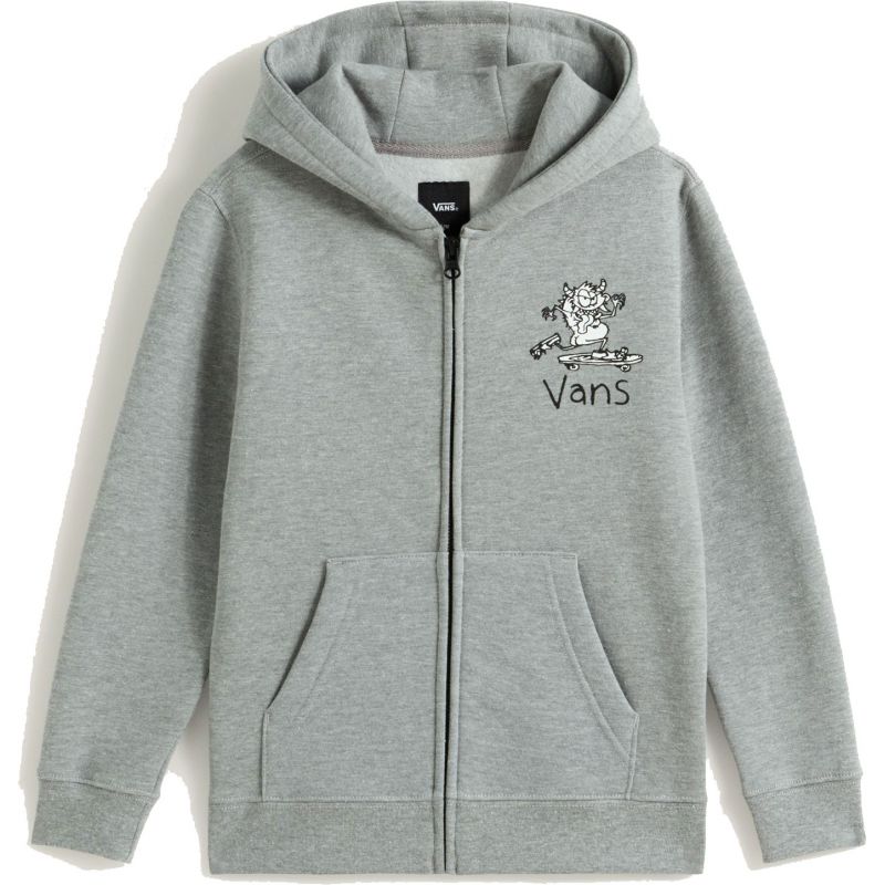 MIKINA VANS Sk8 Posse Full Zip KIDS - šedá - 3