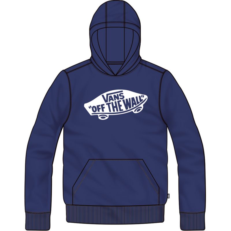 MIKINA VANS OTW PULLOVER FLEECE BOYS - modrá - XL