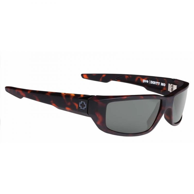 SPY DIRTY MO MATTE CAMO TORT BRYLE - kávová