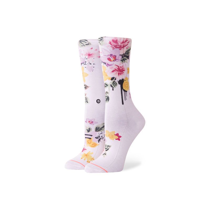 Stance just dandy crew - bílá - M