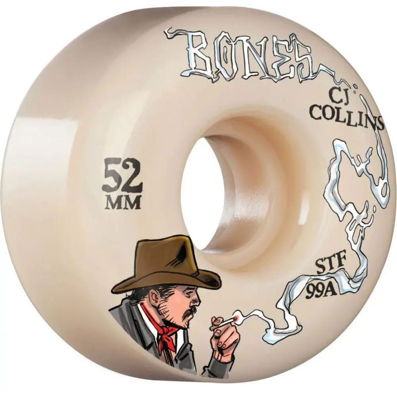 SK8 KOLA BONES Collins Cowboy UP STF V2 - béžová - 52mm/99a