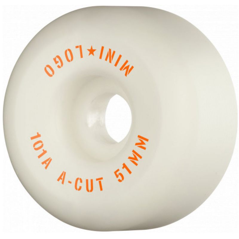 SK8 KOLA MINI LOGO A-Cut 2 - bílá - 52mm/101a