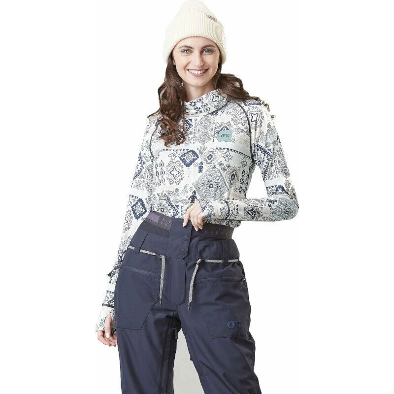 TRIKO PICTURE Pila High L/S WMS - bílá - L